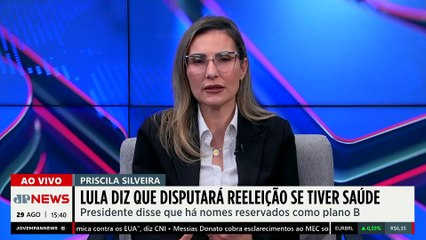 Lula condiciona candidatura em 2026 à sua saúde: 'Tenho que estar 100%' | TEMPO REAL