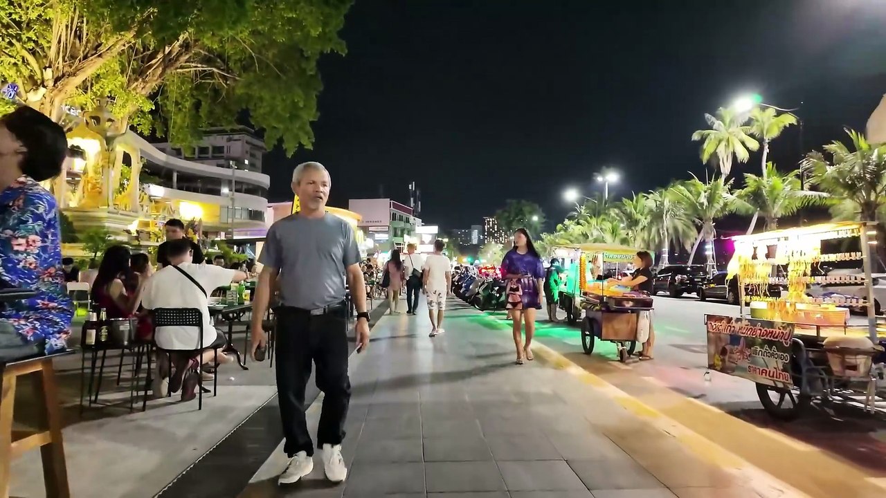 Beach Road Pattaya. Incredible walk. Thailand. August 2025. Pattaya Through My Eyes. 4K