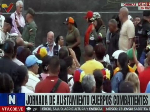 Cuerpos combatientes de Coche invitan a los caraqueños a la 2da jornada de alistamiento militar