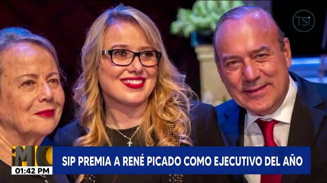 La SIP galardona a René Picado presidente de Teletica con premio Ejecutivo del Año