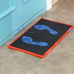 FAIT MAISON ! Sandales de massage fabriquées à partir d'un simple paillasson 🛠️🦶