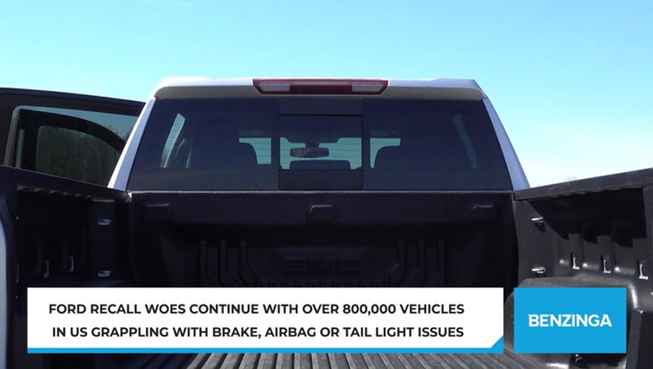 Ford Recall Woes Continue With Over 800,000 Vehicles In US Grappling With Brake, Airbag Or Tail Light Issues
