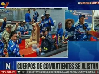 Cuerpos combatientes del sector pesca y acuicultura se alistan en defensa del tricolor nacional
