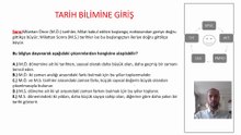 Tarih Bilimine Giriş | 4. Soru Çözümü | KPSS - TYT - AYT - LGS Tarih Soru Analizi