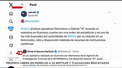 🚨¡Última Hora! Detienen a Gabriel "N", uno de los más buscados por autoridades de EE.UU.