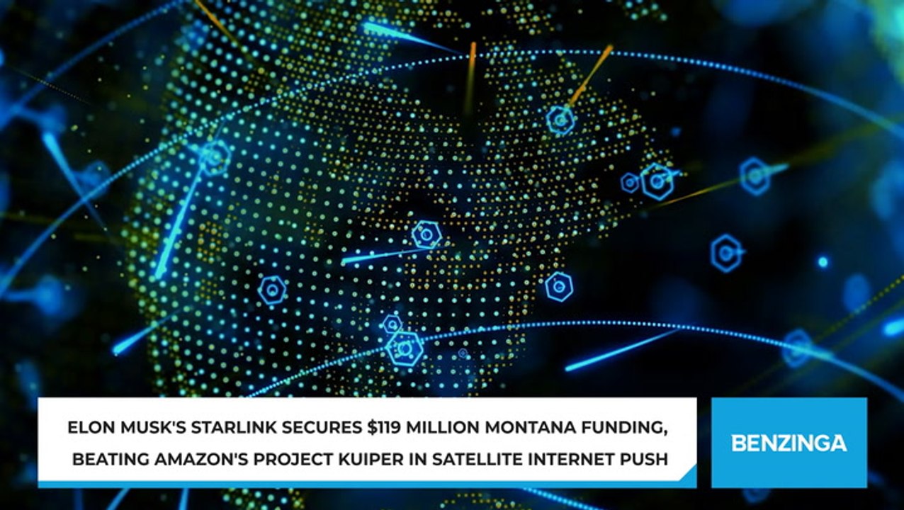 Elon Musk's Starlink Secures $119 Million Montana Funding, Beating Amazon's Project Kuiper In Satellite Internet Push