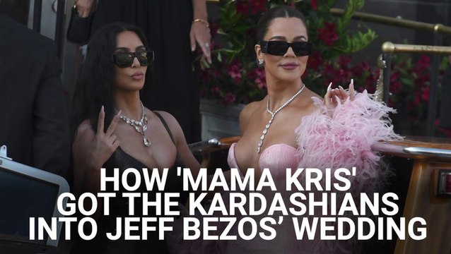 Originally, Only Kris Jenner And Kim Kardashian Were Invited To Jeff Bezos' Wedding, Until 'Mama Kris' Got To Work