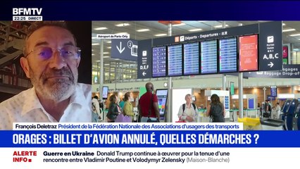 Billet d'avion annulé à cause des orages: les démarches à suivre