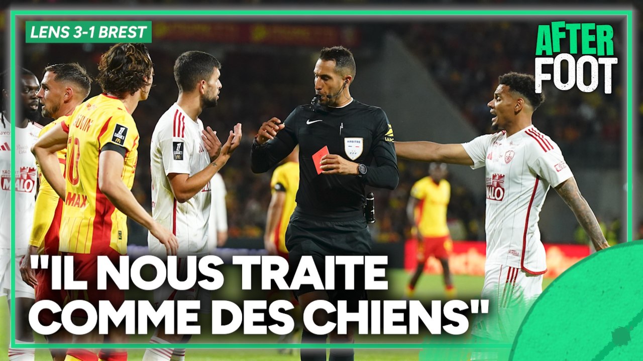 Lens 3-1 Brest :  "Il nous traite comme des chiens" Kenny Lala craque mais Diaz comprend la frustration 
