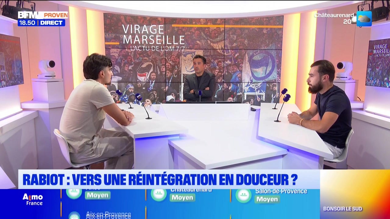 Virage Marseille du vendredi 29 août - Rabiot : vers une réintégration en douceur ?