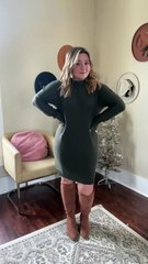 Comfortable winter / holiday occasion outfit