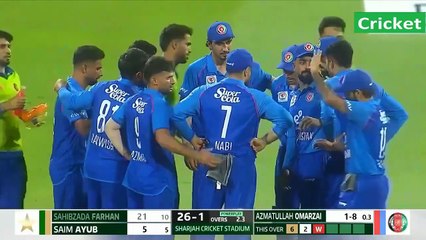 Pakistan vs Afghanistan Highlights 1st T20I, UAE TNS 2025
