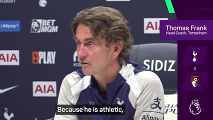 'Exceptionally good' - Frank big on Spence after England call-up