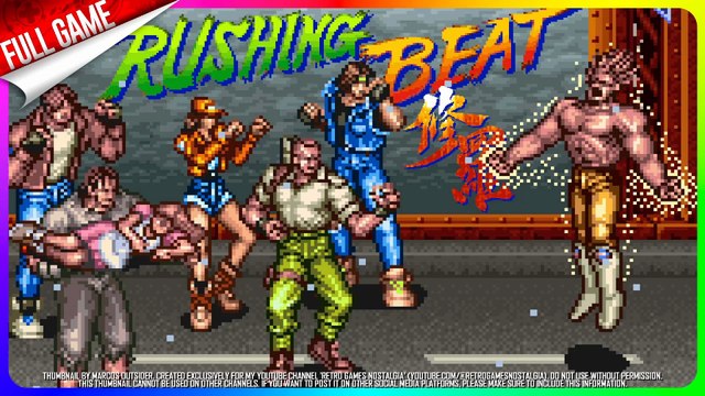 Rushing Beat Shura (SNES - JP) Longplay (BEST ENDING)