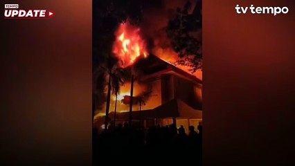 Tiga Orang Tewas dalam Pembakaran Gedung DPRD Makassar