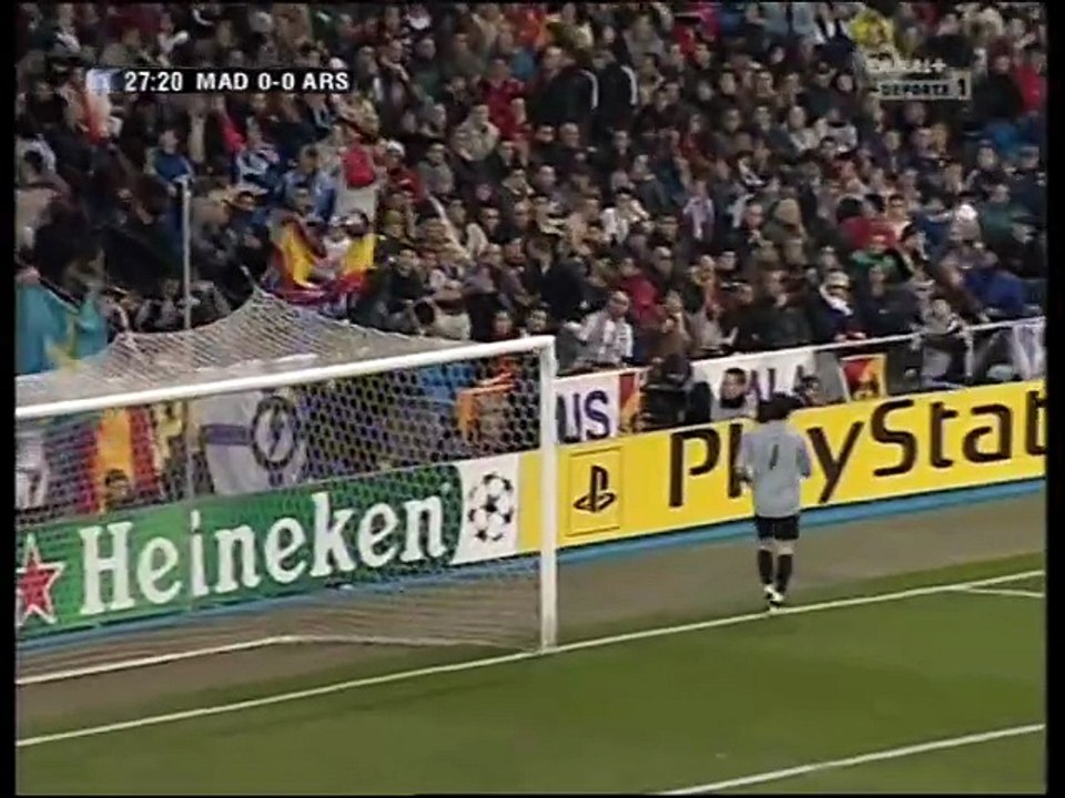 Real Madrid vs Arsenal FC 2005-2006  21 Şubat 2006