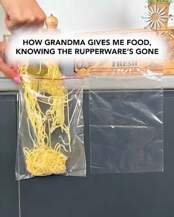 No mess pasta prep hack 🍝