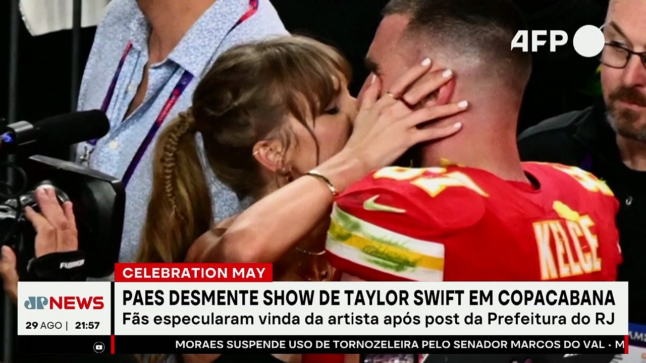 Eduardo Paes comenta boato de show de Taylor Swift em Copacabana
