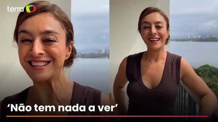 Catia Fonseca nega ter sofrido lesão na Dança dos Famosos: 'É normal'