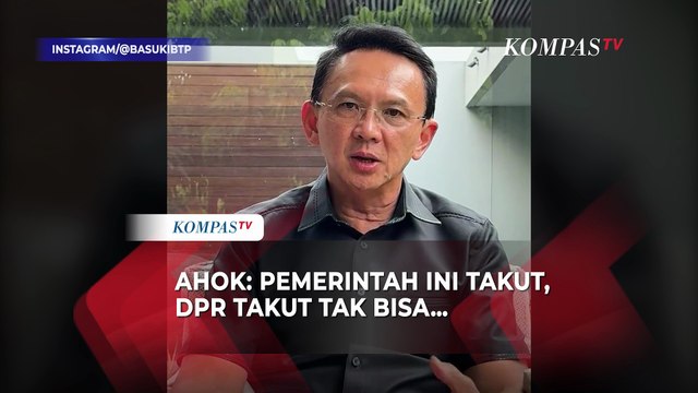 Kritik Ahok ke Pemerintah & DPR soal Demo hingga Rantis Brimob Tabrak Ojol: Jangan Cuma Minta Pajak