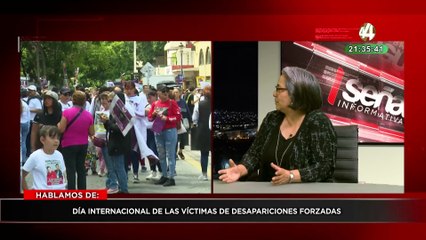Carmen Chinas habla del 30 de agosto: Día Internacional de las Víctimas de Desapariciones Forzadas