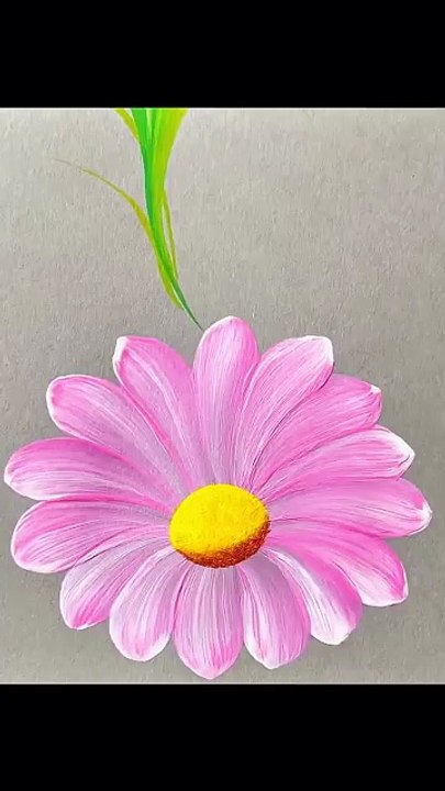 Easy colorful flower design step by step guide for beginners learning creative drawing skills today