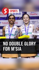 No double glory but Pearly-Thinaah win hearts in final against world No. 1