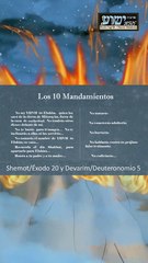 Los 10 Mandamientos de YHVH YESHÚA JESÚS