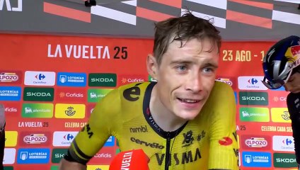 La Vuelta 2025 - Jonas Vingegaard : "Je pensais que j'avais attaqué plus près de l'arrivée..."