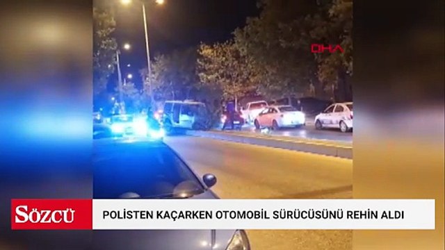 Anne ve babasını darbedip, polisten kaçarken otomobil sürücüsünü rehin aldı