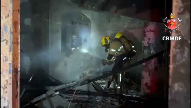 Incêndio em casa de recuperação de dependentes químicos deixa cinco mortos