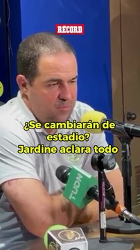 ¡ATENTOS! Luego de lo sucedido en el Estadio Ciudad de los Deportes, André Jardine habla sobre sobre un cambio de estadio.