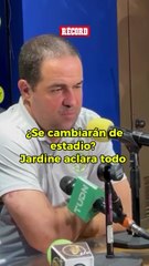 ¡ATENTOS! Luego de lo sucedido en el Estadio Ciudad de los Deportes, André Jardine habla sobre   sobre un cambio de estadio.