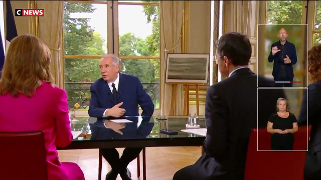 François Bayrou sur les chaînes infos : «Le sujet, la question, c'est le destin de la France»