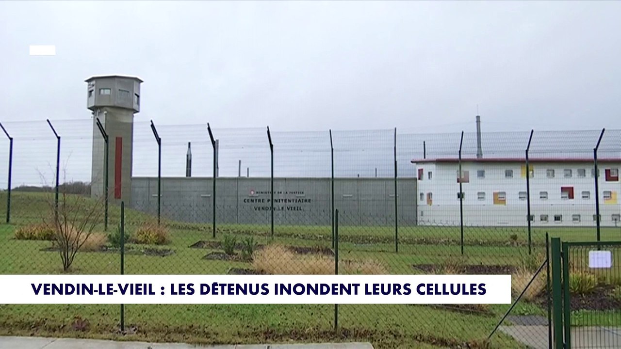 Vendin-le-Vieil : les détenus inondent leurs cellules