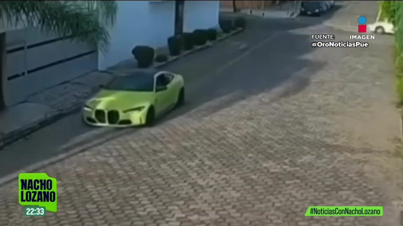 Motociclistas intentan asaltar al conductor de un BMW en Santa Cruz Buenavista