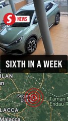 Segamat hit by new mild tremor