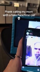 Fake Facetime Video Call Prank on Mom 😂