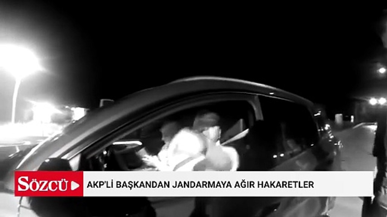 AKP'li başkandan jandarmaya ağır hakaretler