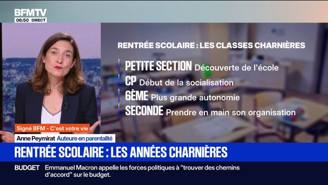 Signé BFM - J-2 avant la rentrée scolaire, et le stress n'est pas le même pour tous les élèves