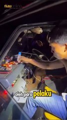 Kejar Mobil Mencurigakan, Tim Raga Brimobda Riau Amankan Dua Pria Bawa Sabu