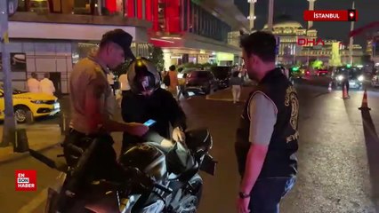 İstanbul'da helikopter destekli 'Huzur İstanbul' denetimi yapıldı