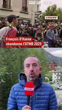 François D'Haene a abandonné - Ultra-trail - UTMB