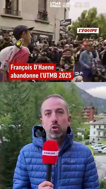 François D'Haene a abandonné - Ultra-trail - UTMB