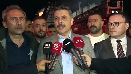 Restoranda çıkan yangın evler ve otele sıçradı