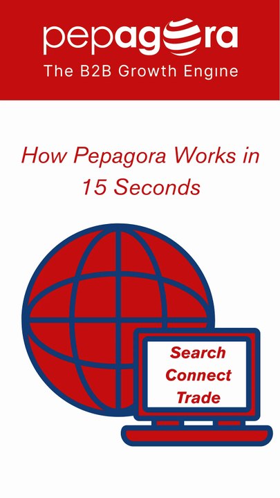 Pepagora in 15 Seconds | Your Global B2B Marketplace