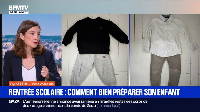 Signé BFM - Comment bien préparer son enfant à la rentrée scolaire ?