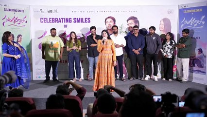 Actress Vasuki Speech at Celebrating Smiles of Sundarakanda Movie | Maa Stars Tv.