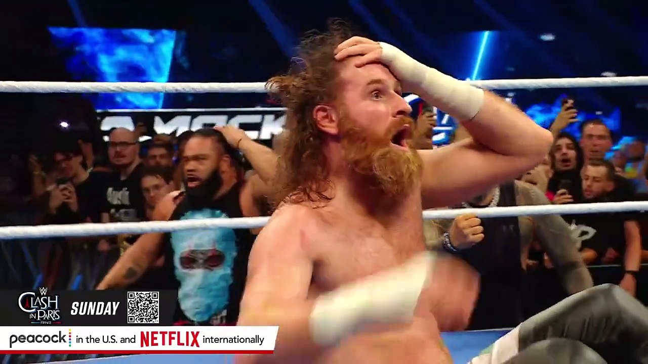 WWE SMACKDAWN 29 AUGUEST 2025 SAMI ZAYN VS SOLO SIKOA FULL MATCH