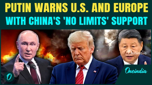 Putin WARNS US & West Hours Before China Visit |Russia–China Axis Rises Against Trump's Sanction War